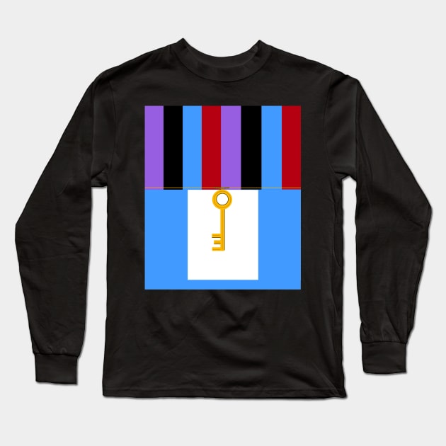 The key Long Sleeve T-Shirt by Orchid's Art